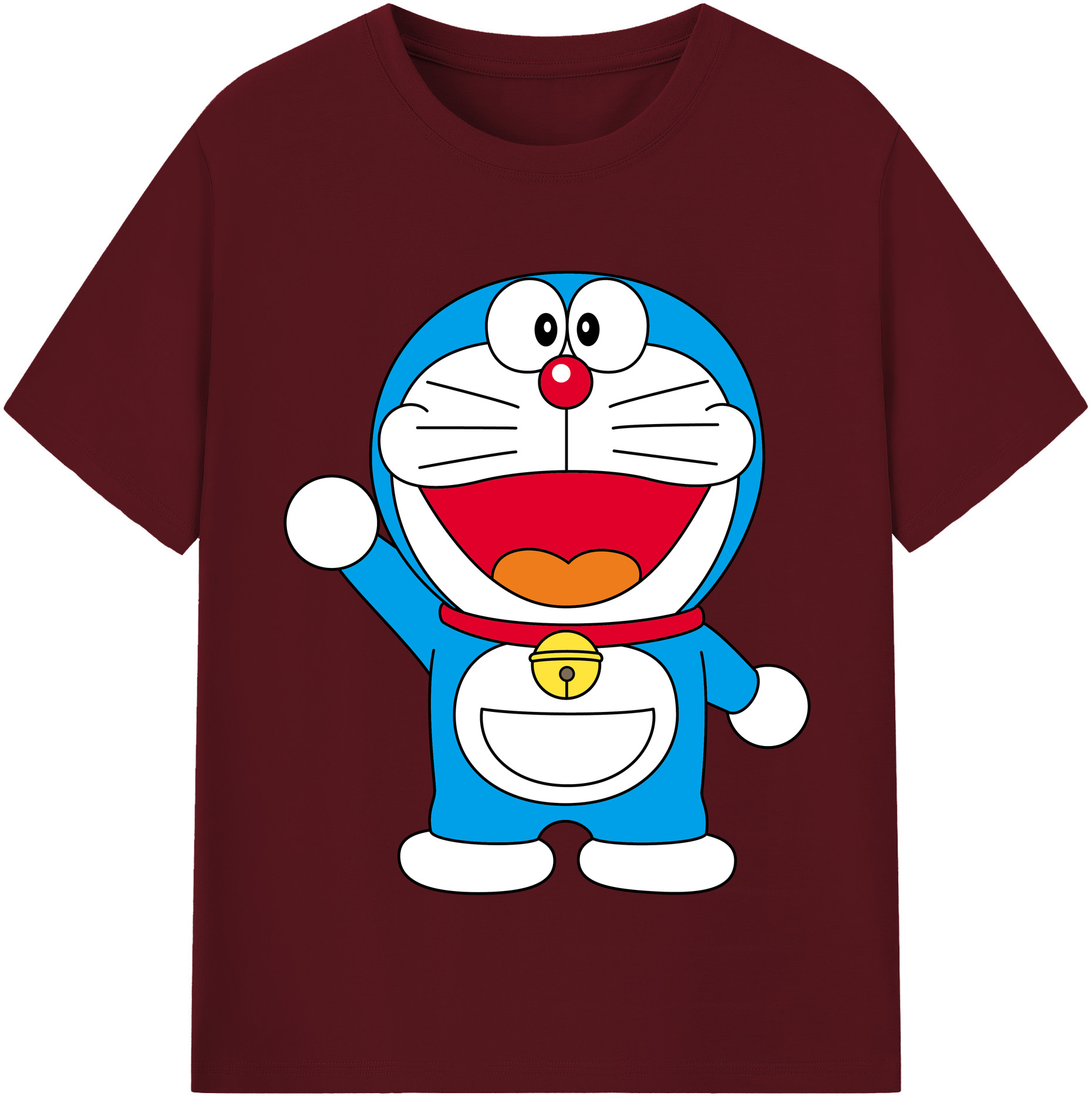 （画像用） ドラえもん Doraemon 綿100％半袖Tシャツ（フロントプリント）